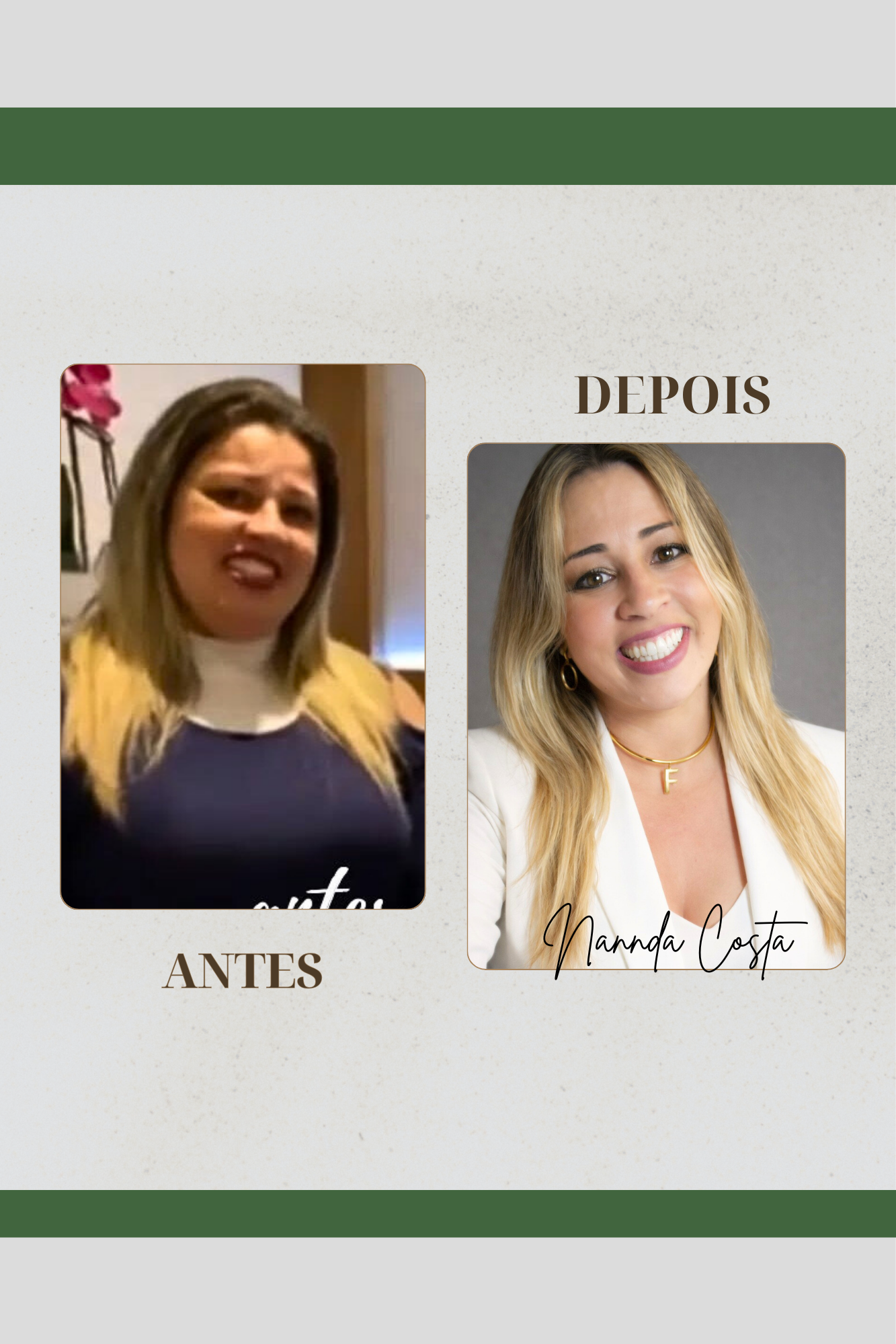 Beige and White SImple Family Photo Collage